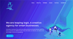 Desktop Screenshot of leapinglogic.com